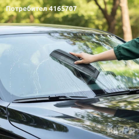 Мултифункционална силиконова четка за кола, прозорци и огледала