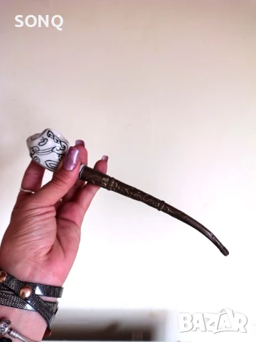 Изключително Рядка Колекционерска Керамична Лула, снимка 8 - Колекции - 51347617