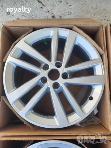 5х112 18 Джанти Оригинални Audi VW Seat Skoda 5x112, снимка 2 - Аксесоари и консумативи - 51719858