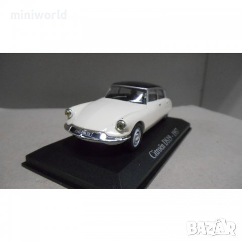 Citroen DS19 1957 - мащаб 1:43 на DeAgostini моделът е нов в блистер, снимка 1