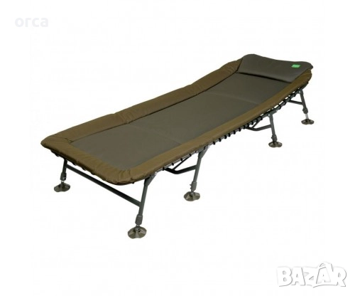 Шаранджийско легло Carp Pro 8 крака CPHD8338 за комфорт и стабилност