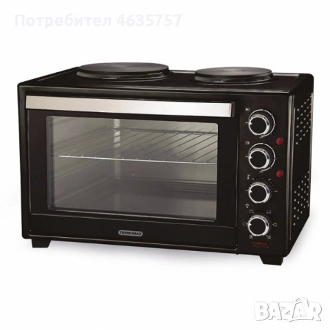 Малка готварска печка TERMOMAX TXC56, снимка 2 - Печки, фурни - 52638425