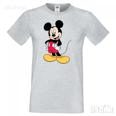 Мъжка тениска Mickey Mouse 8 Подарък,Изненада,Рожден ден, снимка 5 - Тениски - 36576516