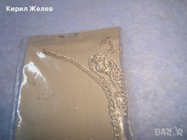 ПОСРЕБРЕНО НОВО КРЪСТЧЕ - РАЗПЯТИЕ с ПОСРЕБРЕНА ВЕРИЖКА - ПРАВОСЛАВНО 81550, снимка 5 - Колиета, медальони, синджири - 36901881