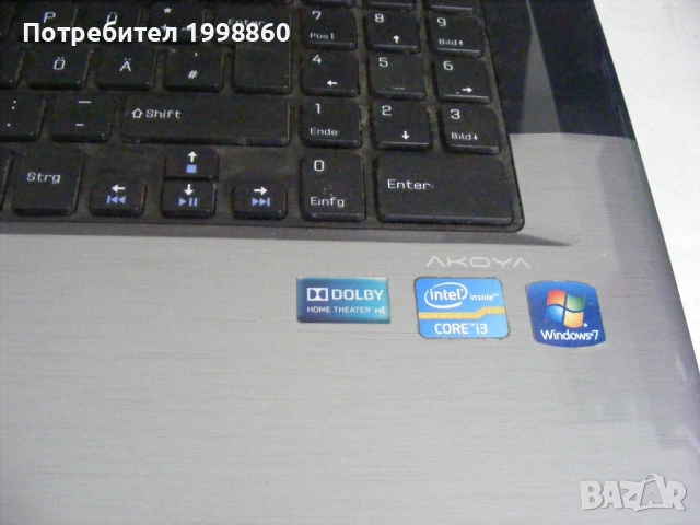 Работещ лаптоп за части MEDION Akoya e7220, снимка 9 - Части за лаптопи - 53369692