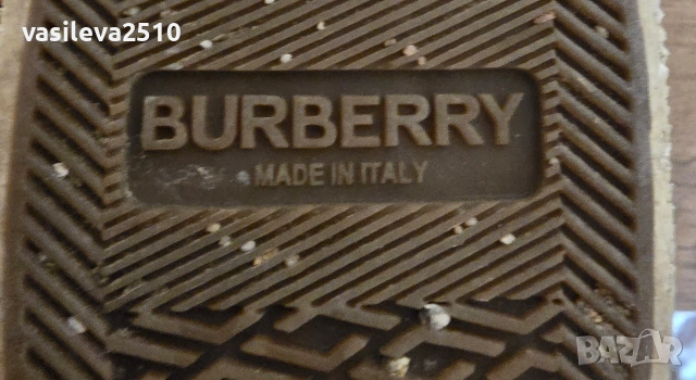 Burberry страхотни дамски сникърси кецове , снимка 9 - Кецове - 53893028