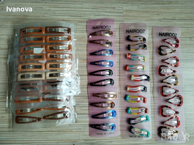 Фиби, шноли, щипки по 1 лв, снимка 5 - Аксесоари за коса - 39967278