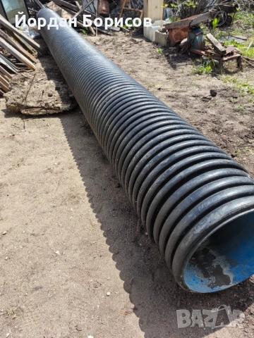 Продавам гофрирани тръби ф420