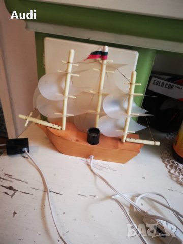 Нощна лампа КОРАБЧЕ / неразличима от нова, снимка 4 - Други - 38590024