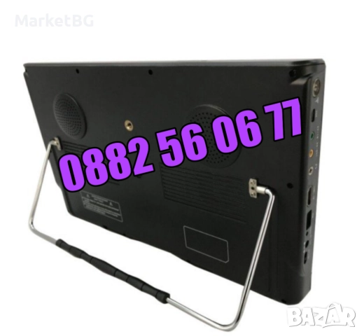 Преносим телевизор 12 инча, портативен цифров телевизор 12 инча 12v / 220v, снимка 3 - Телевизори - 52545414