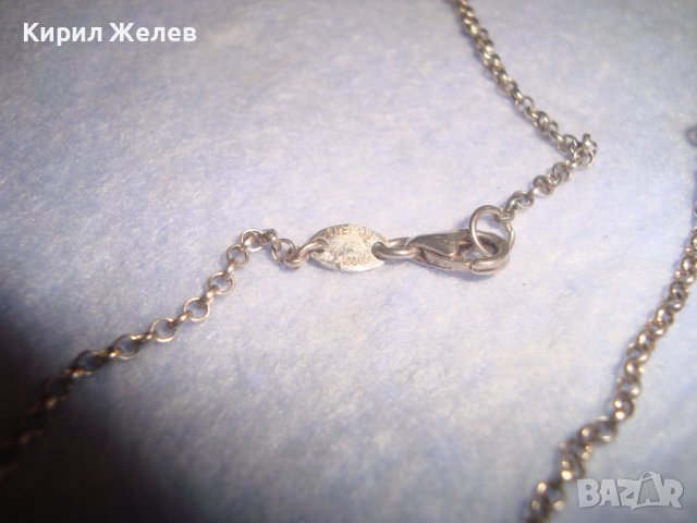 STEFANI ST. JACQUES МАРКОВО СРЕБЪРНО АРТ КОЛИЕ СРЕБРО 925 ФИНО ДИЗАЙНЕРСКО БИЖУ 28789, снимка 9 - Колиета, медальони, синджири - 37252468