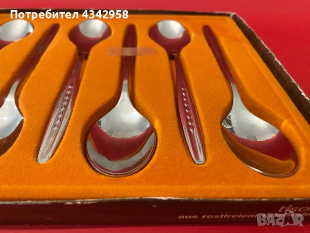 WMF.1960-1970 г. Винтидж кафени лъжички., снимка 4 - Антикварни и старинни предмети - 52902929