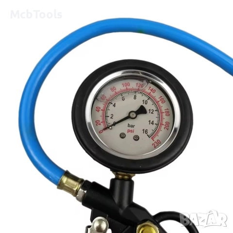 Пистолет с манометър / маслен с глицерин, снимка 2 - Други инструменти - 47059575