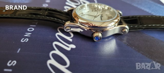 Дамски часовник CHOPARD Happy Sport Steel 36mm quartz клас 4А+, снимка 8 - Дамски - 34302502