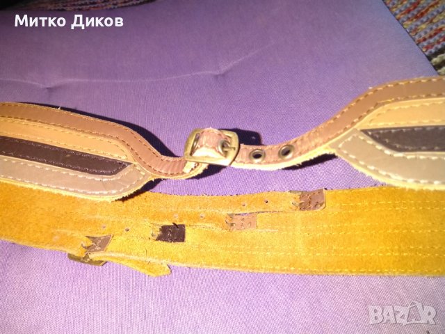 Колан женски естествена кожа тарикатски 80смх48мм нов, снимка 7 - Колани - 37286464