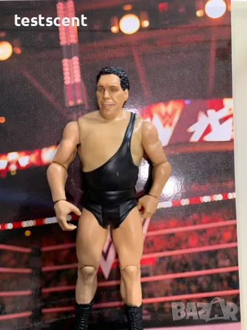 Екшън фигура WWE Andre the Giant Андре Гиганта играчка figure Mattel Basic Series, снимка 5 - Колекции - 49511567