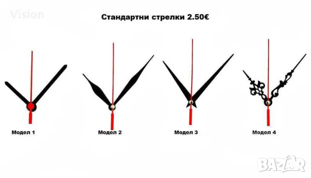 Безшумен Механизъм за Стенен Часовник с Плавен Ход.Качествени Механизми за Стенни Часовници с Дълга , снимка 4 - Стенни часовници - 55982157