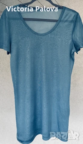 Скъпа копринена тениска WASCHBÄR organic silk, снимка 9 - Тениски - 50841764