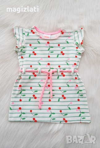 Нова рокля за бебе 0-3 месеца, снимка 6 - Бебешки рокли - 40733272