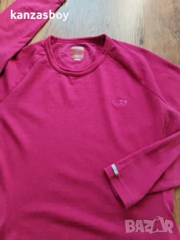 Icebreaker 260 - дамска мерино блуза S КАТО НОВА , снимка 2 - Блузи с дълъг ръкав и пуловери - 49945061