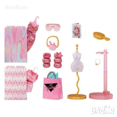 Оригинална кукла L.O.L. Surprise! OMG Fashion Show Style Edition LaRose / 320+ визии, снимка 4 - Кукли - 52597526