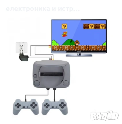 ТВ игра, ретро конзола с джойстик , снимка 4 - Други игри и конзоли - 53186739