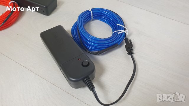 Светлинни Ленти на батерии - Подсветка за Кола, Мотор, Неон Надписи и Други, снимка 3 - Лед осветление - 40750390