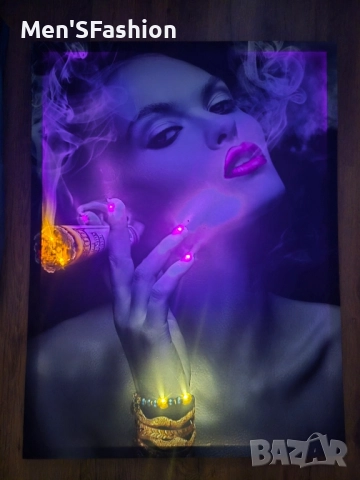 Картина с Led осветление 85/65 см