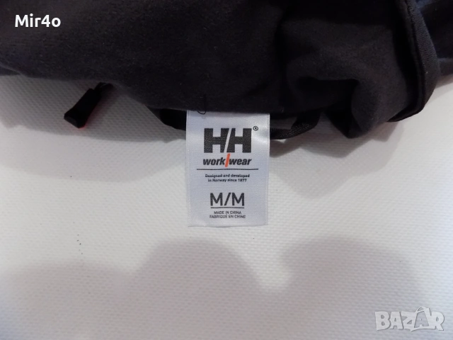 ново работно яке helly hansen helly tech protectio горнище худи суичър фанела блуза мъжко оригинал M, снимка 7 - Якета - 54001556