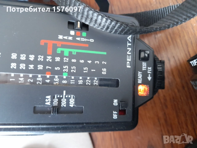 Pentax P30 с обективи 50мм и 80-200мм PK байонет, чанта и светкавица, снимка 8 - Фотоапарати - 53961150