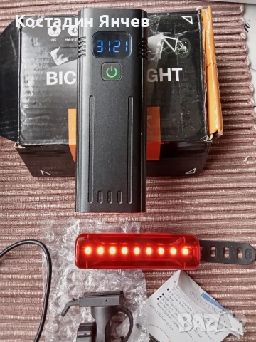 Велосипедни светлини, USB зареждащи се -5 режима , снимка 4 - Аксесоари за велосипеди - 51289617