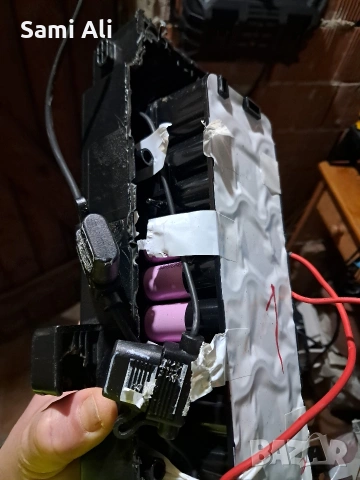 Батерия за електрически велосипед Samsung SDI 36V (за части или проект, снимка 2 - Велосипеди - 53893107