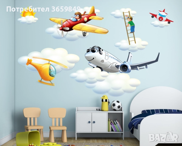 Комплекти стикери за детска стая, снимка 15 - Декорация за дома - 51638152