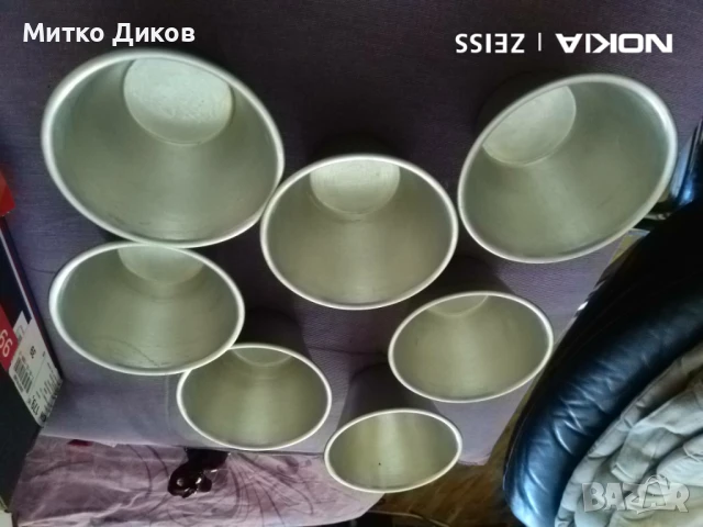 Чашки за крем карамел 7 броя