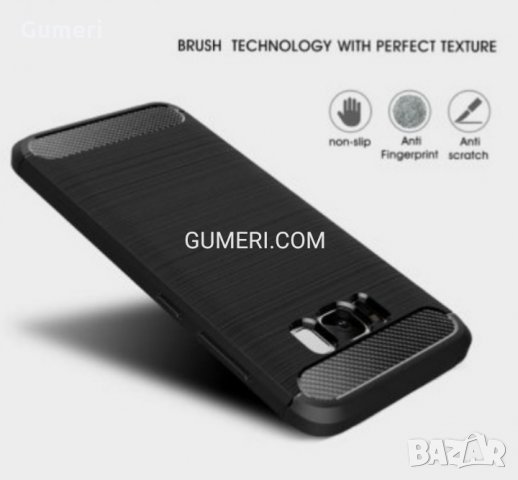 Samsung Galaxy S8 Карбонов удароустойчив гръб , снимка 2 - Калъфи, кейсове - 31555050