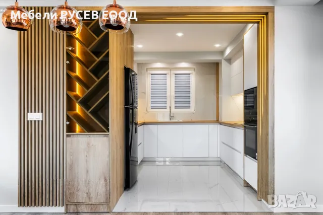 Изработка на кухни и мебели по поръчка-МЕБЕЛИ РУСЕВ ЕООД, снимка 3 - Кухни - 47467937