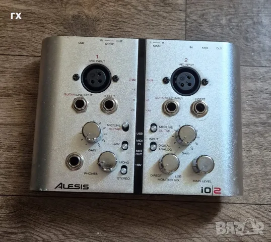 USB Аудио интерфейс / Външна звукова карта Alesis IO2, снимка 2 - Други - 55783455
