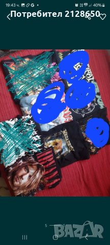 Метъл тениски М размер-10лв бр., снимка 5 - Тениски - 40996096