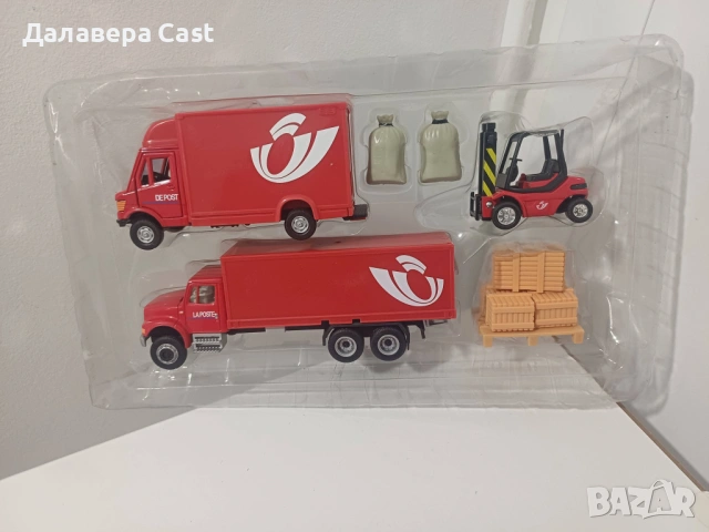 1/43 La Poste Lot Cararama 