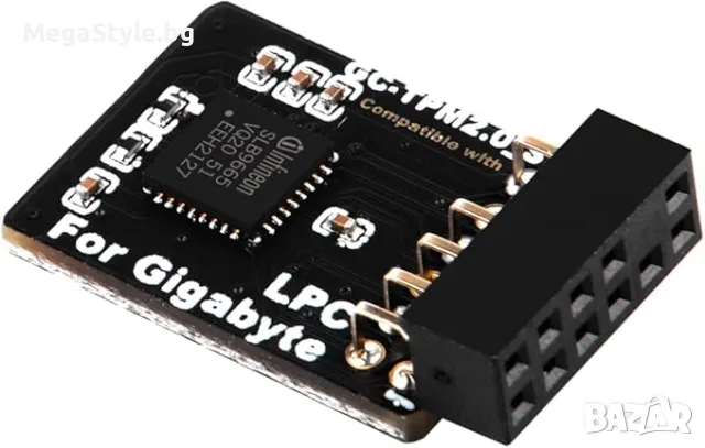TPM2.0 модул LPC 12Pin модул с Infineon SLB9665 