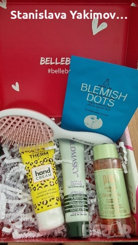 Кутия с Bellebox продукти