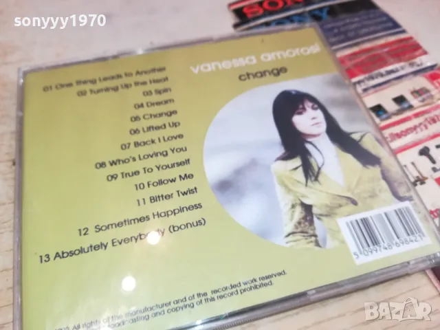 VANESSA AMOROSI CD 2304251531, снимка 9 - CD дискове - 50006007