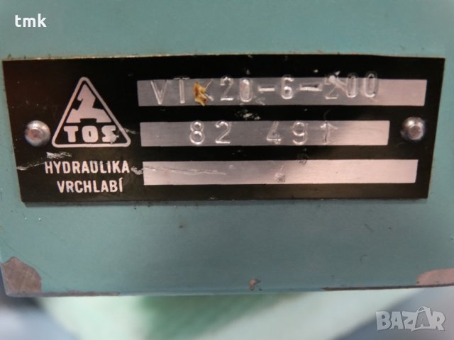 Хидравлична помпа TOS PPAR 1-25 418P, снимка 8 - Резервни части за машини - 29835107