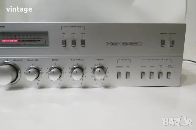 TELEFUNKEN RA 200, снимка 3 - Ресийвъри, усилватели, смесителни пултове - 56414204