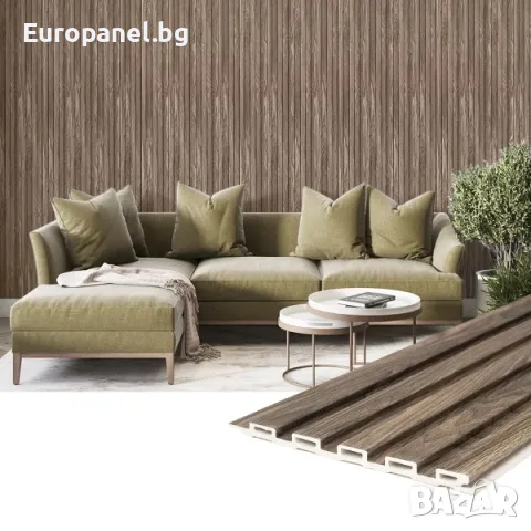 Декоративен PVC Панел – Чампино – 15 х 1 х 266 см