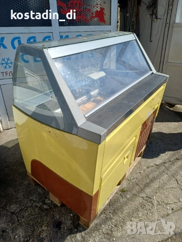 Витрина за сладолед 10 гнезда / 140 см – работеща, готова за сезон, снимка 4 - Витрини - 54111763