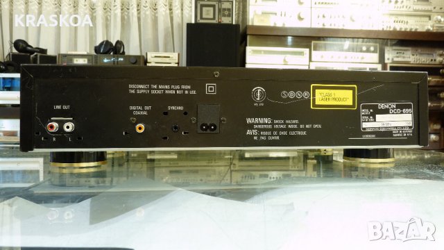 DENON DCD-695, снимка 7 - Ресийвъри, усилватели, смесителни пултове - 38551254