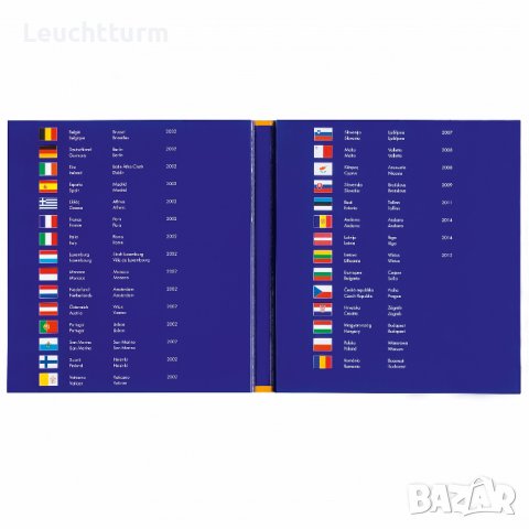 Албум за 26 пълни сета Евромонети от 1 цент до 2 евро - PRESSO, снимка 2 - Нумизматика и бонистика - 37631544