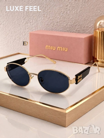 MIU MIU ✨Дамски Слънчеви Очила , снимка 8 - Слънчеви и диоптрични очила - 54220074
