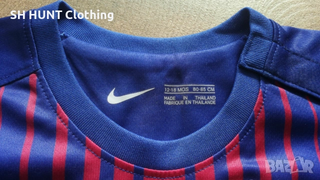 NIKE FC BARCELONA Baby Football T-Shirt Размер 12-18 месеца бебешка тениска Барселона 35-60, снимка 10 - Други - 53297449